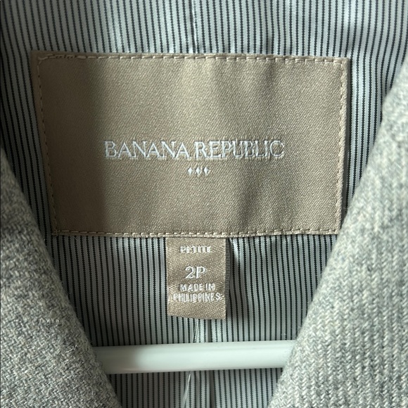 Banana Republic Gray Double-Breasted Blazer - Picture 5 of 5